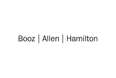 Infotrend About Customers Booz Allen logo